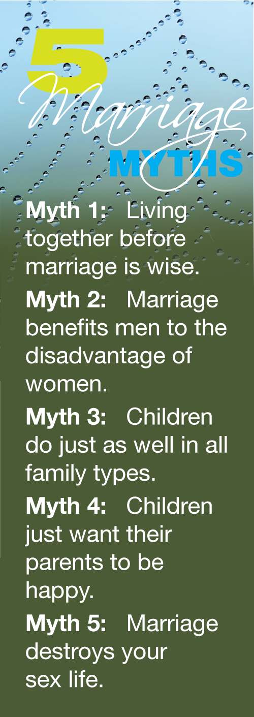 Five Marriage Myths Listed Smartloving