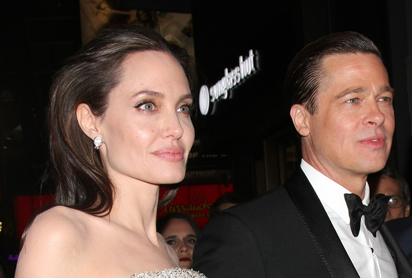 LOS ANGELES - NOV 5: Angelina Jolie Pitt, Brad Pitt at the AFI FEST 2015 Presented By Audi Opening Night Gala Premiere of "By The Sea" at the TCL Chinese Theater on November 5, 2015 in Los Angeles, CA