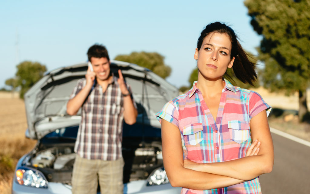 http://www.dreamstime.com/stock-photo-couple-waiting-car-service-breakdown-upset-women-help-men-arguing-cellphone-insurance-road-trip-image40806510
